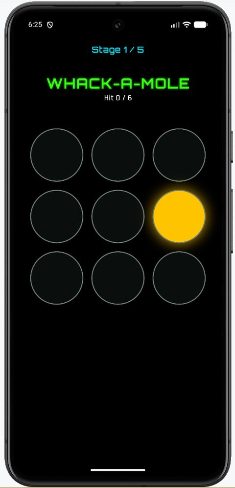 Pro Arena içi Whack-a-Mole mini oyunu